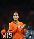 10.09.2024, Fussball UEFA Nations League 2024/25, Gruppe 3, 2. Spieltag, Niederlande - Deutschland, in der Johan Cruyff Arena Amsterdam. Virgil van Dijk (Niederlande)