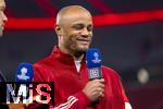 17.09.2024,  Fussball UEFA Championsleague 2024/2025: 1.Spieltag,  FC Bayern Mnchen - Dinamo Zagreb, in der Allianz-Arena Mnchen.  Trainer Vincent Kompany (FC Bayern Mnchen) nach dem Spiel beim Interview.
 

