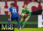 17.09.2024,  Fussball UEFA Championsleague 2024/2025: 1.Spieltag,  FC Bayern Mnchen - Dinamo Zagreb, in der Allianz-Arena Mnchen.  Torwart Manuel Neuer (FC Bayern Mnchen) hat den Ball
 

