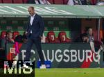 20.09.2024, Fussball 1. Bundesliga 2024/2025, 4. Spieltag, FC Augsburg - 1.FSV Mainz 05, in der WWK-Arena Augsburg, Trainer Jess Thorup (FC Augsburg) nachdenklich 
 

