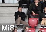 23.09.2024, Fussball Google Pixel Frauen-Bundesliga 2024/2025, 3.Spieltag, FC Bayern Mnchen - TSG Hoffenheim, am FCB-Campus Mnchen. Manager Max Eberl (FC Bayern Mnchen) sitzt unter den Zuschauern