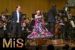 01.10.2024, Internationales Klassikfestival: Festival der Nationen 2024, im Kurhaus Bad Wrishofen im Unterallgu, Sonderkonzert mit Diana Damrau (Sopran). Tenor Thomas Blondelle, Dirigent: Ernst Theis, mit den Augsburger Philharmonikern.