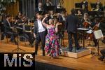 01.10.2024, Internationales Klassikfestival: Festival der Nationen 2024, im Kurhaus Bad Wrishofen im Unterallgu, Sonderkonzert mit Diana Damrau (Sopran). Tenor Thomas Blondelle, Dirigent: Ernst Theis, mit den Augsburger Philharmonikern.