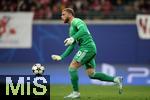 02.10.2024, Fussball UEFA Champions League 2024/2025, 2.Spieltag, RB Leipzig - Juventus Turin, in der Red Bull Arena Leipzig. Torwart Michele Di Gregorio (Juventus Turin)


