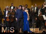 06.10.2024, Internationales Klassikfestival: Festival der Nationen 2024, Konzert im Kurhaus mit Snger Rolando Villazon (Tenor), Guerassim Voronkov, Dirigent der Philharmonie Baden-Baden und Kate Lindsey, Sopran (re)   