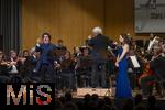 06.10.2024, Internationales Klassikfestival: Festival der Nationen 2024, Konzert im Kurhaus mit Snger Rolando Villazon (Tenor), Guerassim Voronkov, Dirigent der Philharmonie Baden-Baden und Kate Lindsey, Sopran (re)   