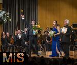 06.10.2024, Internationales Klassikfestival: Festival der Nationen 2024, Konzert im Kurhaus mit Snger Rolando Villazon (Tenor), Guerassim Voronkov, Dirigent der Philharmonie Baden-Baden und Kate Lindsey, Sopran (re) 