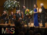 06.10.2024, Internationales Klassikfestival: Festival der Nationen 2024, Konzert im Kurhaus mit Snger Rolando Villazon (Tenor), Guerassim Voronkov, Dirigent der Philharmonie Baden-Baden und Kate Lindsey, Sopran (re)   