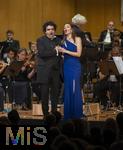 06.10.2024, Internationales Klassikfestival: Festival der Nationen 2024, Konzert im Kurhaus mit Snger Rolando Villazon (Tenor), Guerassim Voronkov, Dirigent der Philharmonie Baden-Baden und Kate Lindsey, Sopran (re)