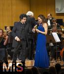 06.10.2024, Internationales Klassikfestival: Festival der Nationen 2024, Konzert im Kurhaus mit Snger Rolando Villazon (Tenor), Guerassim Voronkov, Dirigent der Philharmonie Baden-Baden und Kate Lindsey, Sopran (re)