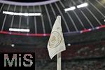 14.10.2024, Fussball UEFA Nations League 2024/25, Gruppe 3, 4.Spieltag, Deutschland - Niederlande, in der Allianz-Arena in Mnchen. Deutscher Fuballbund Eckfahne 