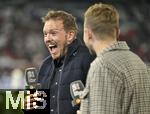 14.10.2024, Fussball UEFA Nations League 2024/25, Gruppe 3, 4.Spieltag, Deutschland - Niederlande, in der Allianz-Arena in Mnchen. Trainer Julian Nagelsmann (Deutschland) hat Spass