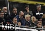 14.10.2024, Fussball UEFA Nations League 2024/25, Gruppe 3, 4.Spieltag, Deutschland - Niederlande, in der Allianz-Arena in Mnchen. v.l. Sportdirektor Rudi Vller (Deutschland), Andreas Rettig und Joachim Lw (Deutschland).