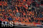 14.10.2024, Fussball UEFA Nations League 2024/25, Gruppe 3, 4.Spieltag, Deutschland - Niederlande, in der Allianz-Arena in Mnchen. Die Niederlndischen Fans