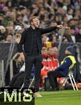 14.10.2024, Fussball UEFA Nations League 2024/25, Gruppe 3, 4.Spieltag, Deutschland - Niederlande, in der Allianz-Arena in Mnchen. Trainer Julian Nagelsmann (Deutschland) in Rage