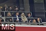 14.10.2024, Fussball UEFA Nations League 2024/25, Gruppe 3, 4.Spieltag, Deutschland - Niederlande, in der Allianz-Arena in Mnchen. Manuel Neuer und seine Frau Anika und Ilkay Gndogan mit seiner Frau Sara Arfaoui