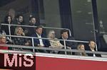 14.10.2024, Fussball UEFA Nations League 2024/25, Gruppe 3, 4.Spieltag, Deutschland - Niederlande, in der Allianz-Arena in Mnchen. Manuel Neuer und seine Frau Anika (beide Deutschland) Und Ilkay Gndogan mit Frau Sara Arfaoui (auch beide Deutschland)