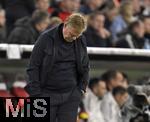 14.10.2024, Fussball UEFA Nations League 2024/25, Gruppe 3, 4.Spieltag, Deutschland - Niederlande, in der Allianz-Arena in Mnchen. Trainer Ronald Koeman (Niederlande) ist enttuscht