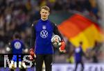 14.10.2024, Fussball UEFA Nations League 2024/25, Gruppe 3, 4.Spieltag, Deutschland - Niederlande, in der Allianz-Arena in Mnchen. Torwart Alexander Nbel (Deutschland) beim Aufwrmen 