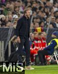 14.10.2024, Fussball UEFA Nations League 2024/25, Gruppe 3, 4.Spieltag, Deutschland - Niederlande, in der Allianz-Arena in Mnchen. Bundestrainer Julian Nagelsmann (Deutschland) in Rage