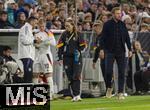 14.10.2024, Fussball UEFA Nations League 2024/25, Gruppe 3, 4.Spieltag, Deutschland - Niederlande, in der Allianz-Arena in Mnchen.  Dr. Silja Schwarz (Teamrztin DFB), Bundestrainer Julian Nagelsmann (Deutschland) 