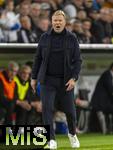 14.10.2024, Fussball UEFA Nations League 2024/25, Gruppe 3, 4.Spieltag, Deutschland - Niederlande, in der Allianz-Arena in Mnchen. Trainer Ronald Koeman (Niederlande) unzufrieden