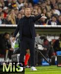 14.10.2024, Fussball UEFA Nations League 2024/25, Gruppe 3, 4.Spieltag, Deutschland - Niederlande, in der Allianz-Arena in Mnchen. Trainer Ronald Koeman (Niederlande) gestikuliert