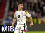 14.10.2024, Fussball UEFA Nations League 2024/25, Gruppe 3, 4.Spieltag, Deutschland - Niederlande, in der Allianz-Arena in Mnchen. Angelo Stiller (Deutschland) 