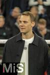 14.10.2024, Fussball UEFA Nations League 2024/25, Gruppe 3, 4.Spieltag, Deutschland - Niederlande, in der Allianz-Arena in Mnchen. Torwart Manuel Neuer (Deutschland) lchelt.   