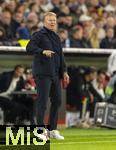 14.10.2024, Fussball UEFA Nations League 2024/25, Gruppe 3, 4.Spieltag, Deutschland - Niederlande, in der Allianz-Arena in Mnchen. Trainer Ronald Koeman (Niederlande) gestikuliert,