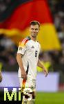 14.10.2024, Fussball UEFA Nations League 2024/25, Gruppe 3, 4.Spieltag, Deutschland - Niederlande, in der Allianz-Arena in Mnchen. Josua Kimmich (Deutschland) kritisch,