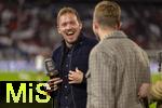 14.10.2024, Fussball UEFA Nations League 2024/25, Gruppe 3, 4.Spieltag, Deutschland - Niederlande, in der Allianz-Arena in Mnchen. Trainer Julian Nagelsmann (Deutschland) lacht.