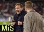 14.10.2024, Fussball UEFA Nations League 2024/25, Gruppe 3, 4.Spieltag, Deutschland - Niederlande, in der Allianz-Arena in Mnchen. Trainer Julian Nagelsmann (Deutschland) lacht.