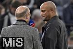 19.10.2024, Fussball 1. Bundesliga 2024/2025, 7. Spieltag,  FC Bayern Mnchen - VfB Stuttgart, in der Allianz-Arena Mnchen, Trainer Vincent Kompany (FC Bayern Mnchen) beim sky Interview


