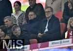 19.10.2024, Fussball 1. Bundesliga 2024/2025, 7. Spieltag,  FC Bayern Mnchen - VfB Stuttgart, in der Allianz-Arena Mnchen, v.l. Manager Max Eberl (FC Bayern Mnchen) und Vorstandsvorsitzender Jan-Christian Dreesen (FC Bayern Mnchen) 


