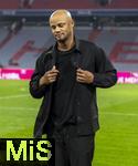 19.10.2024, Fussball 1. Bundesliga 2024/2025, 7. Spieltag,  FC Bayern Mnchen - VfB Stuttgart, in der Allianz-Arena Mnchen, Trainer Vincent Kompany (FC Bayern Mnchen) 


