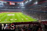 19.10.2024, Fussball 1. Bundesliga 2024/2025, 7. Spieltag,  FC Bayern Mnchen - VfB Stuttgart, in der Allianz-Arena Mnchen, Stadionbersicht, Totale, bersicht, Vogelperspektive, Innenansicht,  


