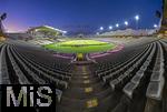 23.10.2024, Fussball UEFA Champions League 2024/2025, 3.Spieltag, FC Barcelona - FC Bayern Mnchen, im Estadi Olimpic Lluis Companys (Barcelona). Stadionansicht vor dem Spiel.


