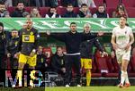 26.10.2024, Fussball 1. Bundesliga 2024/2025, 8.Spieltag, FC Augsburg - Borussia Dortmund, in der WWK-Arena Augsburg, Trainer Nuri Sahin (Borussia Dortmund) unzufrieden.
 
