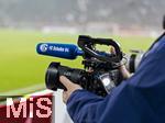 29.10.2024, Fussball DFB-Pokal 2024/2025, 2.Runde, FC Augsburg - FC Schalke 04, in der WWK-Arena Augsburg.  Vereins-TV von Schalke 04.

