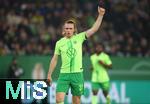 29.10.2024, Fussball DFB Pokal 2024/2025, 2. Runde, VfL Wolfsburg - Borussia Dortmund, in der Volkswagen Arena Wolfsburg. Patrick Wimmer (VfL Wolfsburg)


