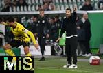 29.10.2024, Fussball DFB Pokal 2024/2025, 2. Runde, VfL Wolfsburg - Borussia Dortmund, in der Volkswagen Arena Wolfsburg. Trainer Nuri Sahin (Borussia Dortmund)


