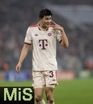 06.11.2024,  Fussball UEFA Championsleague 2024/2025: 4.Spieltag,  FC Bayern Mnchen - Benfica Lissabon, in der Allianz-Arena Mnchen. Min-jae Kim (Bayern Mnchen, Minjae Kim) 
