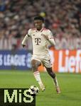 06.11.2024,  Fussball UEFA Championsleague 2024/2025: 4.Spieltag,  FC Bayern Mnchen - Benfica Lissabon, in der Allianz-Arena Mnchen.  Kingsley Coman (FC Bayern Mnchen) am Ball 

