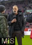 10.11.2024, Fussball 1. Bundesliga 2024/2025, 10. Spieltag, FC Augsburg - TSG 1899 Hoffenheim, in der WWK-Arena Augsburg, Trainer Pellegrino Matarazzo (Hoffenheim) beim DAZN-Interview.