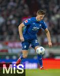 10.11.2024, Fussball 1. Bundesliga 2024/2025, 10. Spieltag, FC Augsburg - TSG 1899 Hoffenheim, in der WWK-Arena Augsburg,   Marius Blter (TSG 1899 Hoffenheim) am Ball 