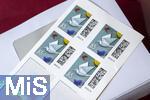 13.11.2024, Deutschland, Porto der Post fr Briefe, Markenset mit 10x 0,85 EURO, 