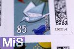 13.11.2024, Deutschland, Porto der Post fr Briefe, Markenset mit 10x 0,85 EURO, 