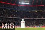 22.11.2024, Fussball 1. Bundesliga 2024/2025, 11. Spieltag,  FC Bayern Mnchen - FC Augsburg, in der Allianz-Arena Mnchen, Der Spielball liegt vor Spielbeginn auf der Stele bereit.


