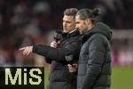 22.11.2024, Fussball 1. Bundesliga 2024/2025, 11. Spieltag,  FC Bayern Mnchen - FC Augsburg, in der Allianz-Arena Mnchen, li: Tobias Schweinsteiger beim DAZN-Interwiev 

